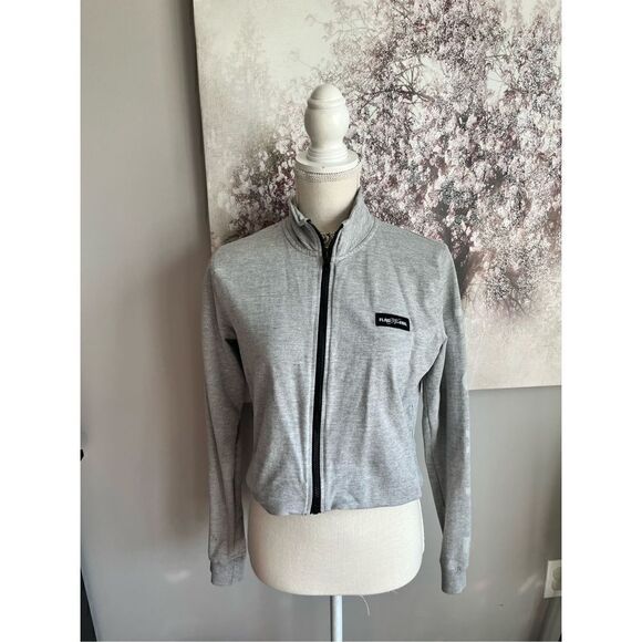 Flag nor fail crop top jogger zip up jacket athletic apparel workout gear mediu - Picture 1 of 2